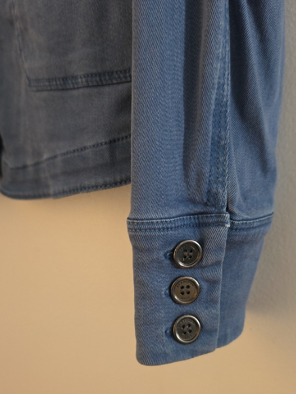 BURBERRY Blue Utility  Jacket - Picture 5 of 12